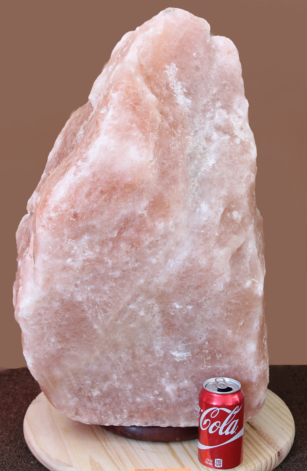 Indusclassic Small & Giants Natural Himalayan Crystal Rock Salt Lamp Air Purier