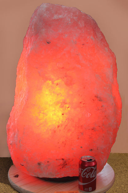 Indusclassic Small & Giants Natural Himalayan Crystal Rock Salt Lamp Air Purier