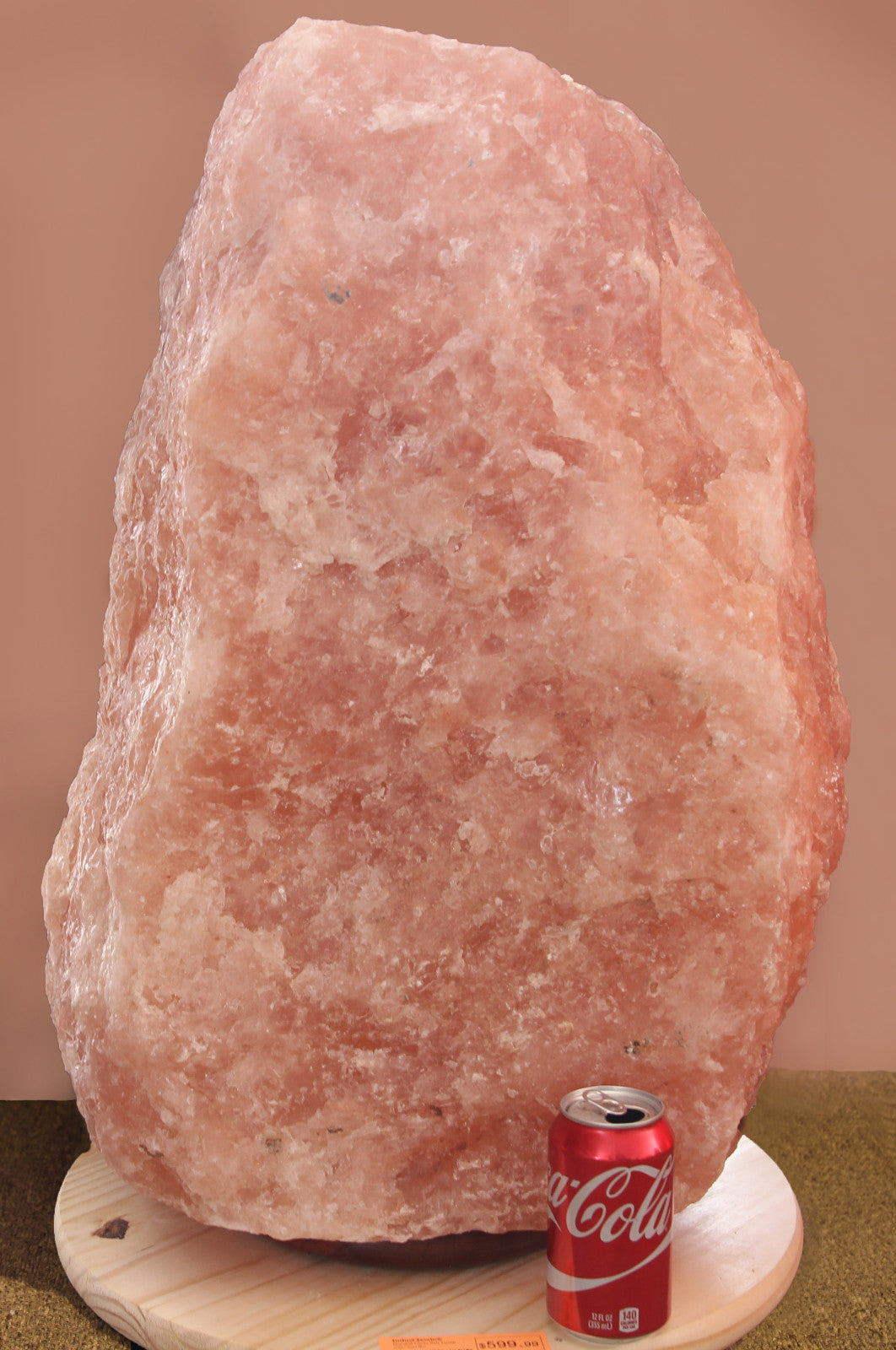 Indusclassic Small & Giants Natural Himalayan Crystal Rock Salt Lamp Air Purier