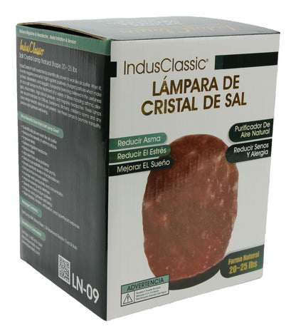 Indusclassic Small & Giants Natural Himalayan Crystal Rock Salt Lamp Air Purier