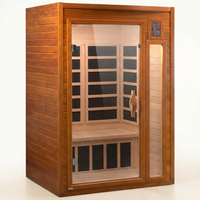 Barcelona Far Infrared Sauna - Low EMF - 2 Person — Studio Shot