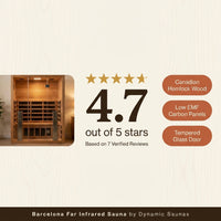Infrared Sauna Built for Home Wellness, Low EMF Carbon Panels, Canadian Hemlock Wood, 2 Person Capacity — Results & Stats