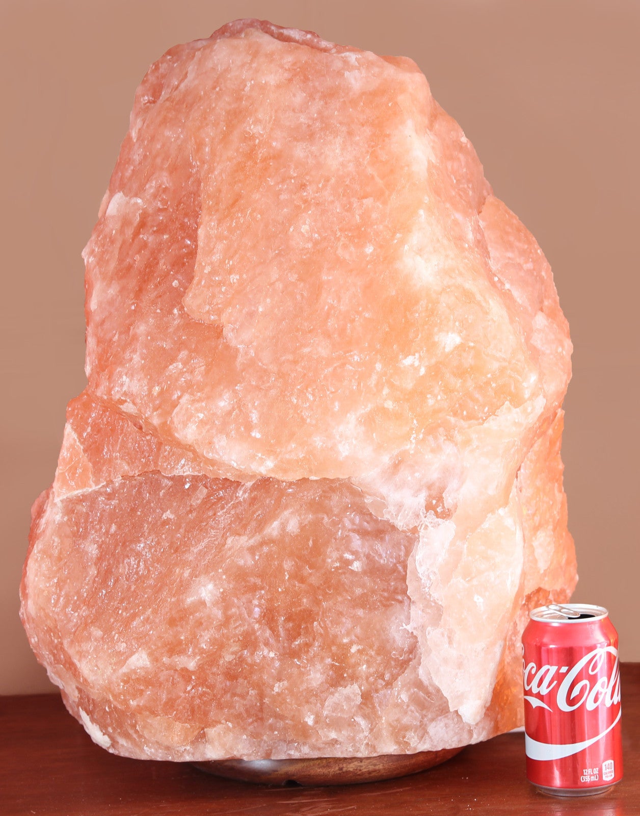 Indusclassic Small & Giants Natural Himalayan Crystal Rock Salt Lamp Air Purier