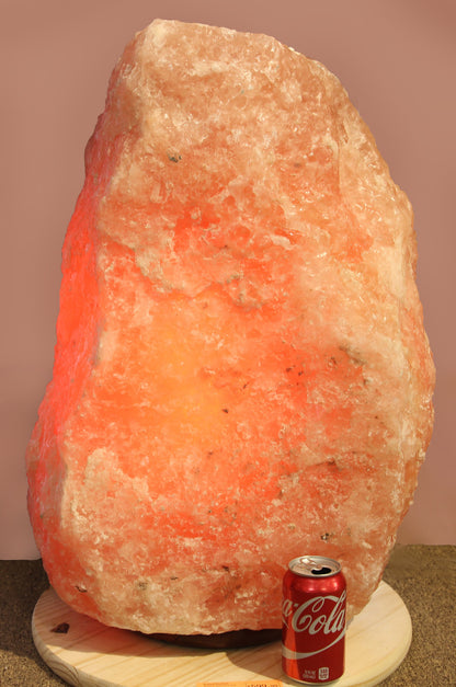Indusclassic Small & Giants Natural Himalayan Crystal Rock Salt Lamp Air Purier