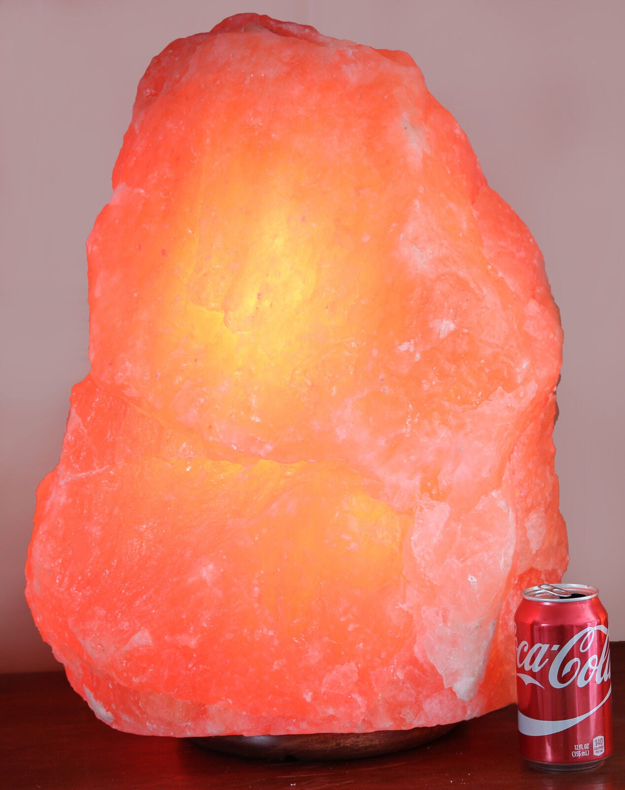 Indusclassic Small & Giants Natural Himalayan Crystal Rock Salt Lamp Air Purier