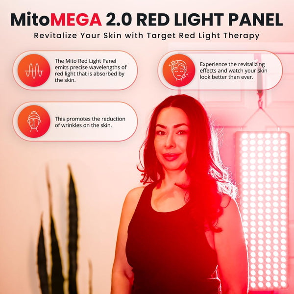 300-LED Full Body Red and Near-Infrared Light Therapy Panel